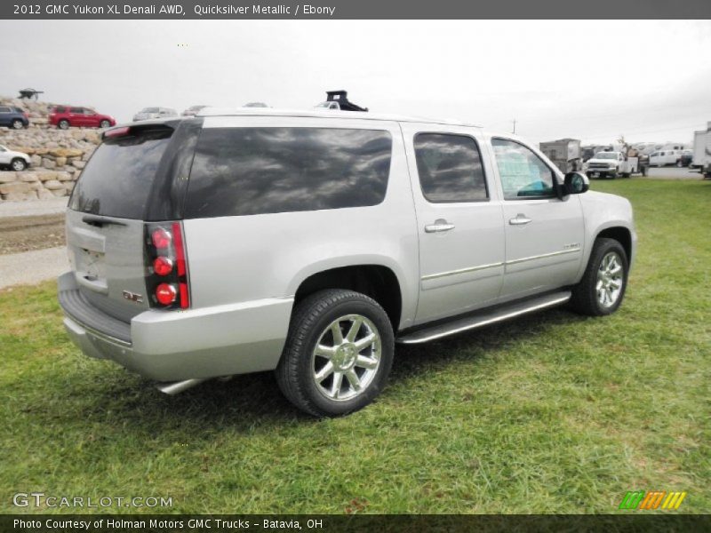 Quicksilver Metallic / Ebony 2012 GMC Yukon XL Denali AWD