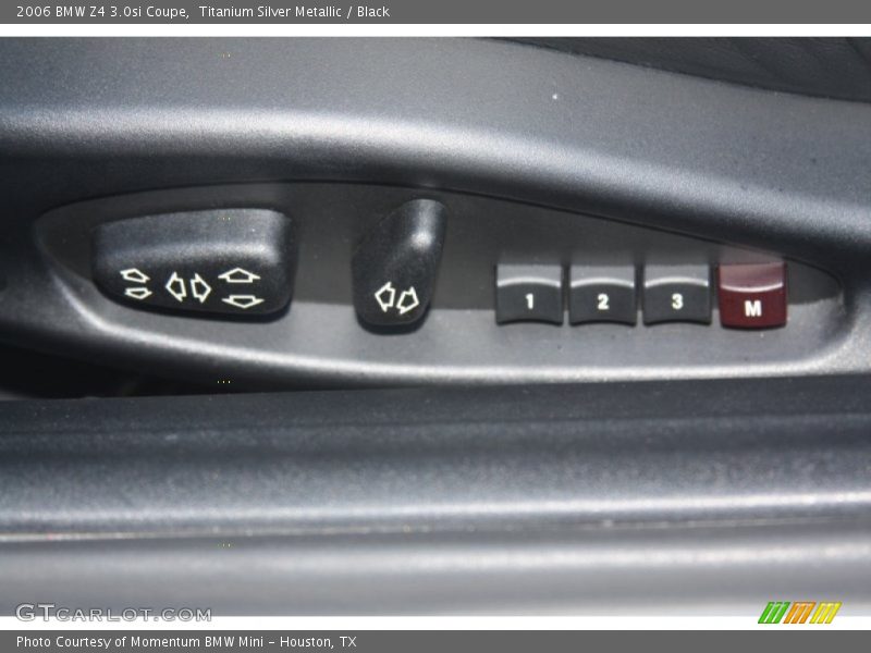 Titanium Silver Metallic / Black 2006 BMW Z4 3.0si Coupe