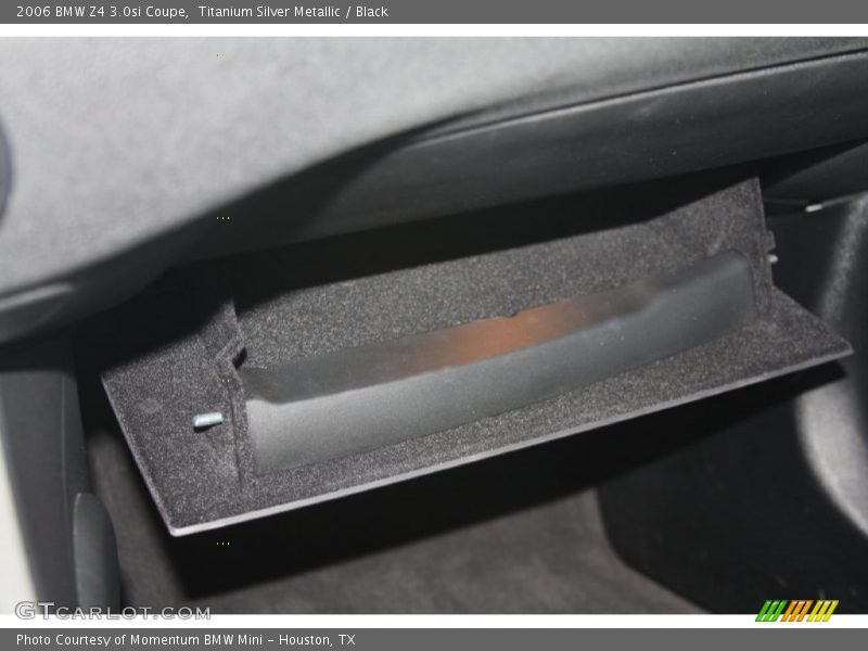 Titanium Silver Metallic / Black 2006 BMW Z4 3.0si Coupe