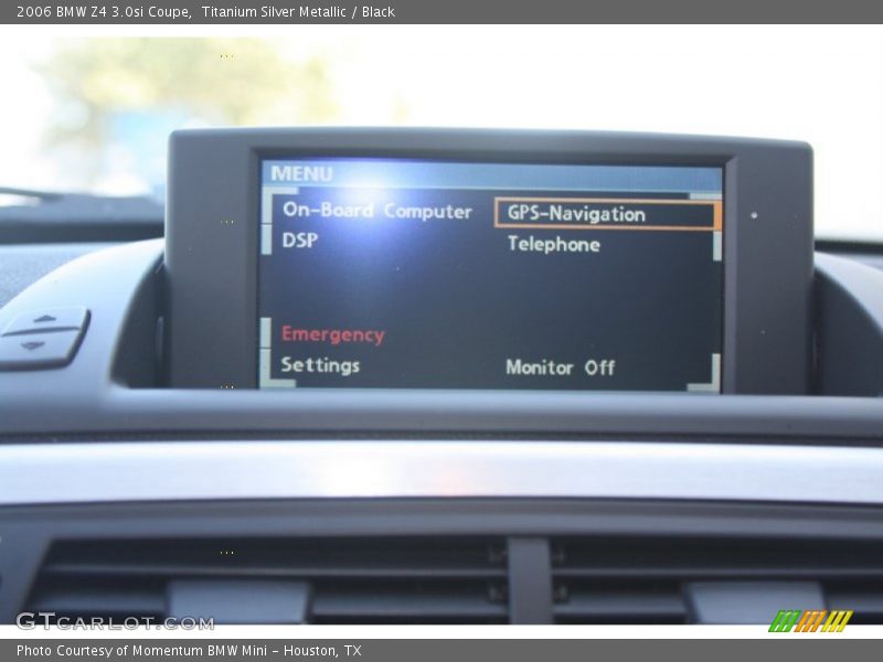 Titanium Silver Metallic / Black 2006 BMW Z4 3.0si Coupe