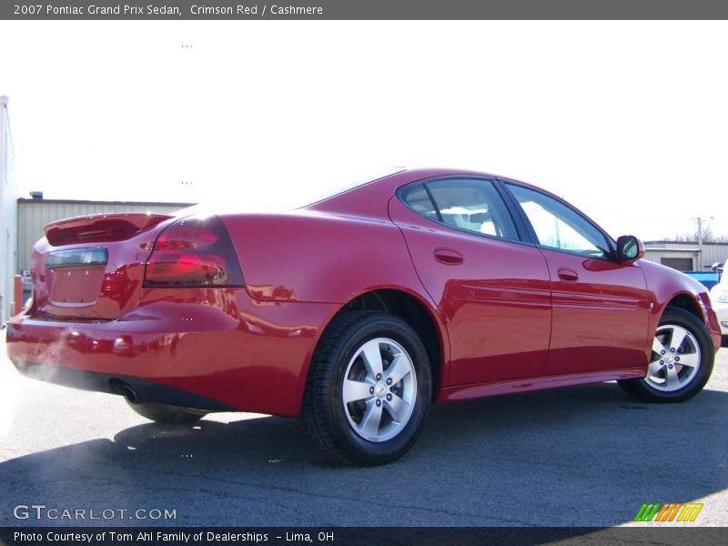 Crimson Red / Cashmere 2007 Pontiac Grand Prix Sedan
