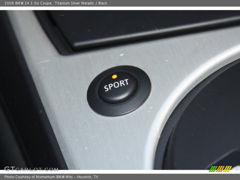 Titanium Silver Metallic / Black 2006 BMW Z4 3.0si Coupe