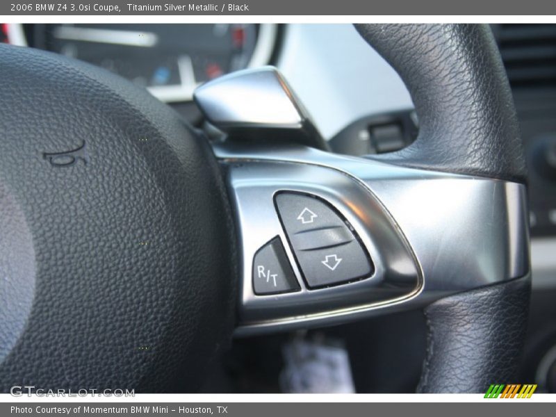Titanium Silver Metallic / Black 2006 BMW Z4 3.0si Coupe