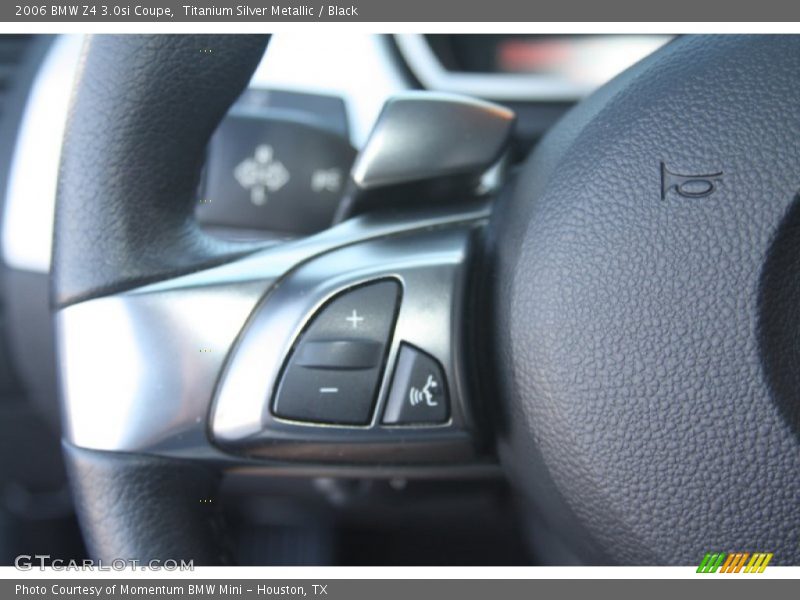 Titanium Silver Metallic / Black 2006 BMW Z4 3.0si Coupe