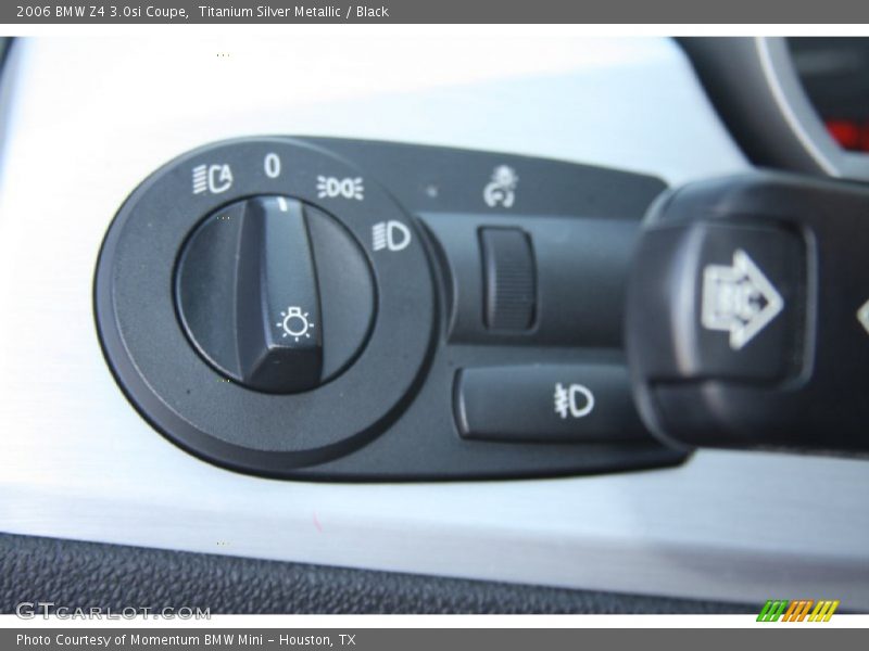 Titanium Silver Metallic / Black 2006 BMW Z4 3.0si Coupe