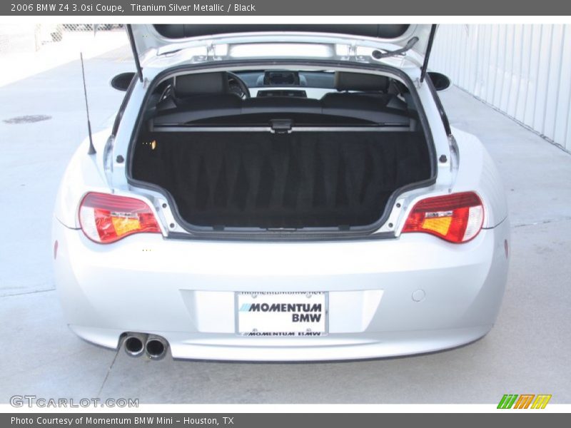 Titanium Silver Metallic / Black 2006 BMW Z4 3.0si Coupe