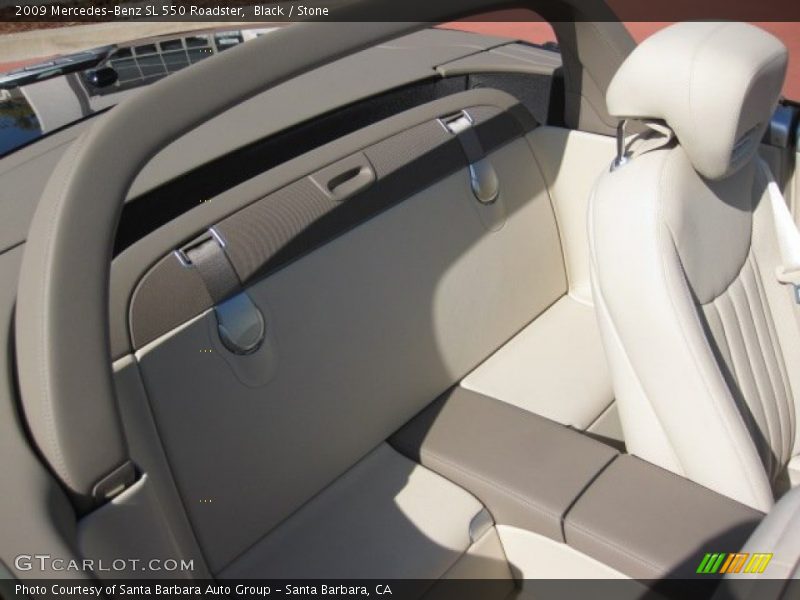 Black / Stone 2009 Mercedes-Benz SL 550 Roadster