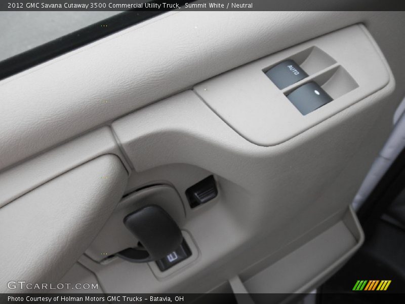 Controls of 2012 Savana Cutaway 3500 Commercial Utility Truck