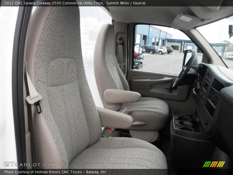  2012 Savana Cutaway 3500 Commercial Utility Truck Neutral Interior