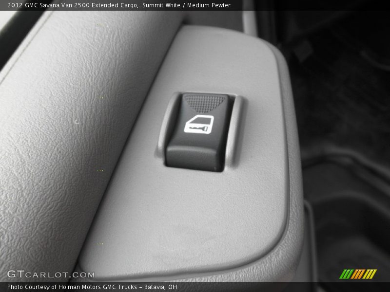 Summit White / Medium Pewter 2012 GMC Savana Van 2500 Extended Cargo