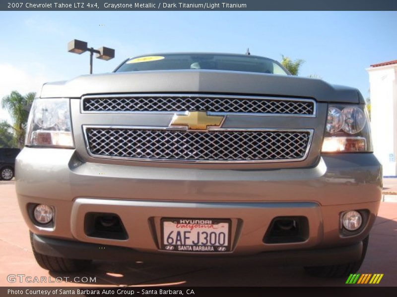 Graystone Metallic / Dark Titanium/Light Titanium 2007 Chevrolet Tahoe LTZ 4x4