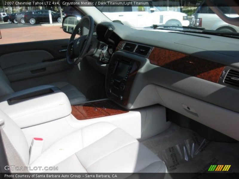 Graystone Metallic / Dark Titanium/Light Titanium 2007 Chevrolet Tahoe LTZ 4x4