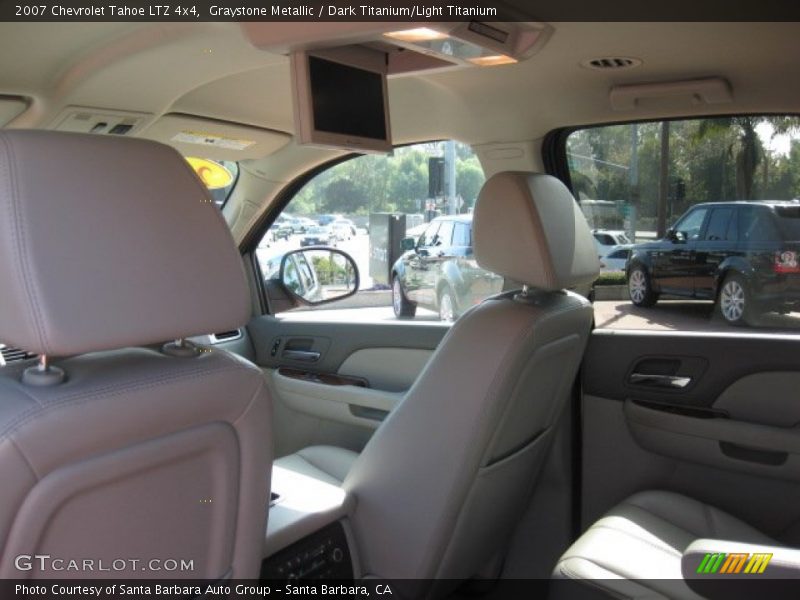 Graystone Metallic / Dark Titanium/Light Titanium 2007 Chevrolet Tahoe LTZ 4x4