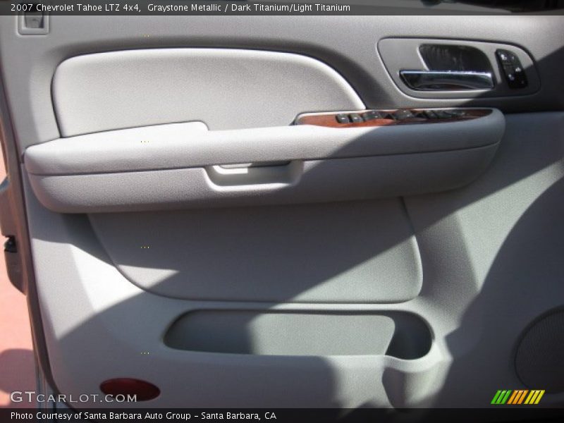 Graystone Metallic / Dark Titanium/Light Titanium 2007 Chevrolet Tahoe LTZ 4x4