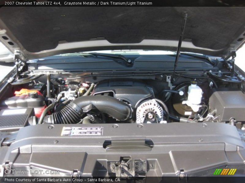 Graystone Metallic / Dark Titanium/Light Titanium 2007 Chevrolet Tahoe LTZ 4x4