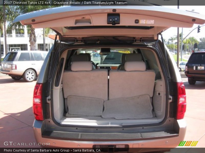 Graystone Metallic / Dark Titanium/Light Titanium 2007 Chevrolet Tahoe LTZ 4x4
