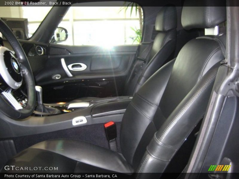  2002 Z8 Roadster Black Interior