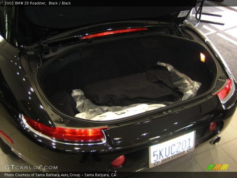 Black / Black 2002 BMW Z8 Roadster
