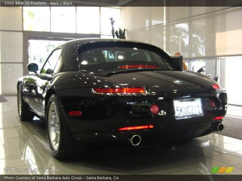 Black / Black 2002 BMW Z8 Roadster