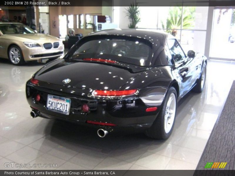 Black / Black 2002 BMW Z8 Roadster
