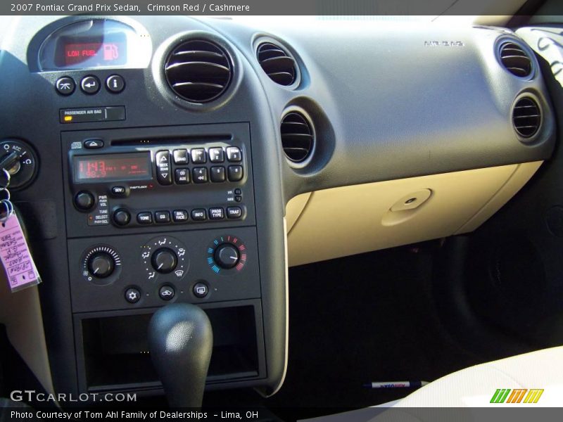 Crimson Red / Cashmere 2007 Pontiac Grand Prix Sedan