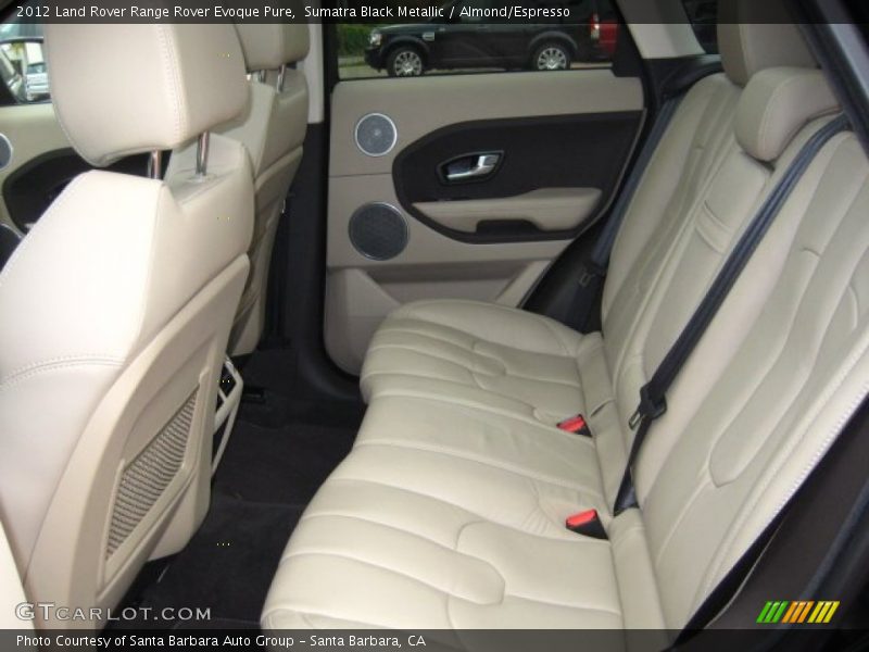  2012 Range Rover Evoque Pure Almond/Espresso Interior