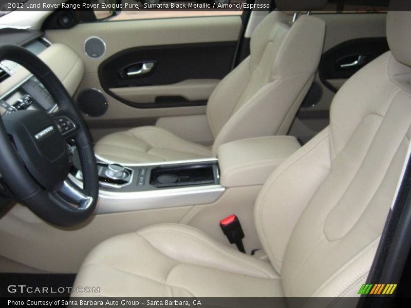  2012 Range Rover Evoque Pure Almond/Espresso Interior