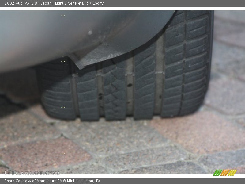 Light Silver Metallic / Ebony 2002 Audi A4 1.8T Sedan
