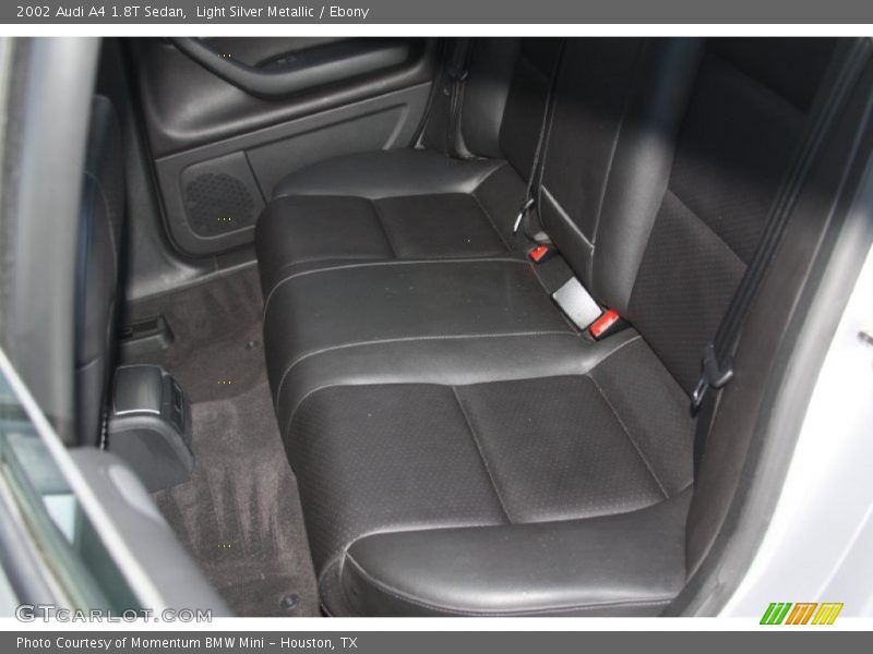 Light Silver Metallic / Ebony 2002 Audi A4 1.8T Sedan