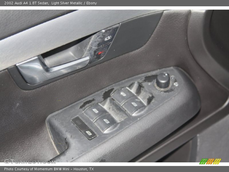 Light Silver Metallic / Ebony 2002 Audi A4 1.8T Sedan