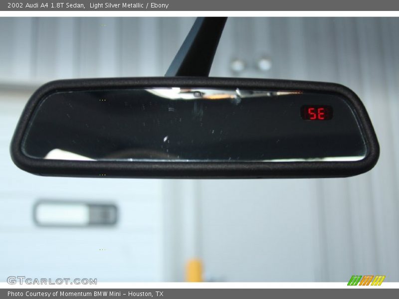 Light Silver Metallic / Ebony 2002 Audi A4 1.8T Sedan