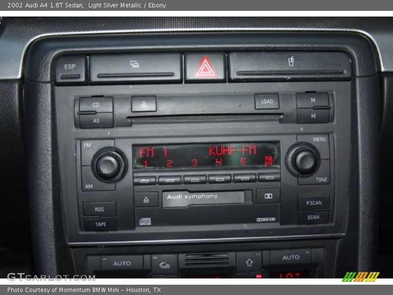 Audio System of 2002 A4 1.8T Sedan