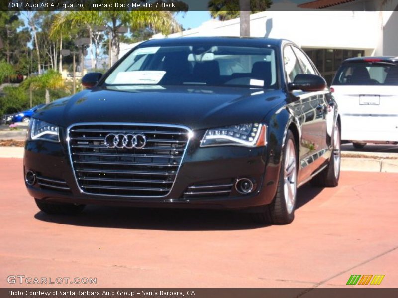  2012 A8 4.2 quattro Emerald Black Metallic