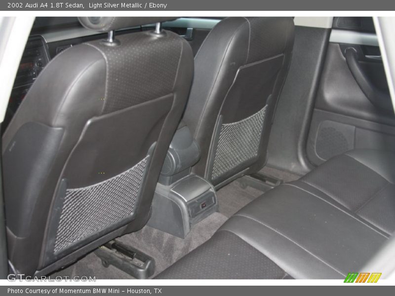 Light Silver Metallic / Ebony 2002 Audi A4 1.8T Sedan