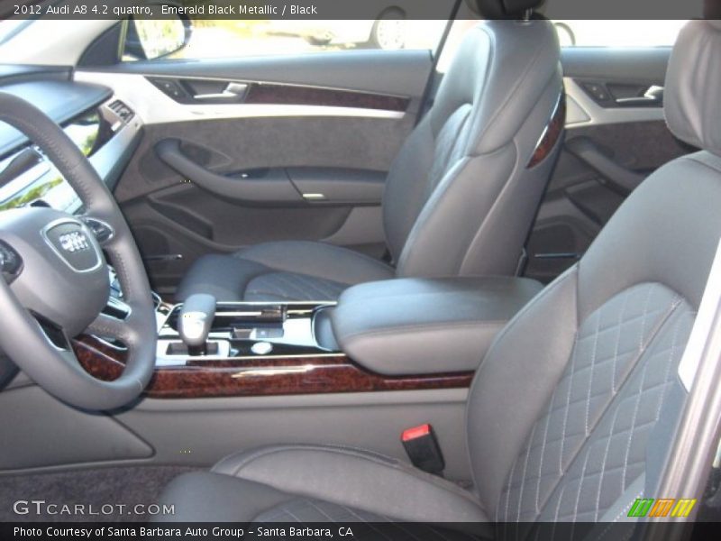  2012 A8 4.2 quattro Black Interior