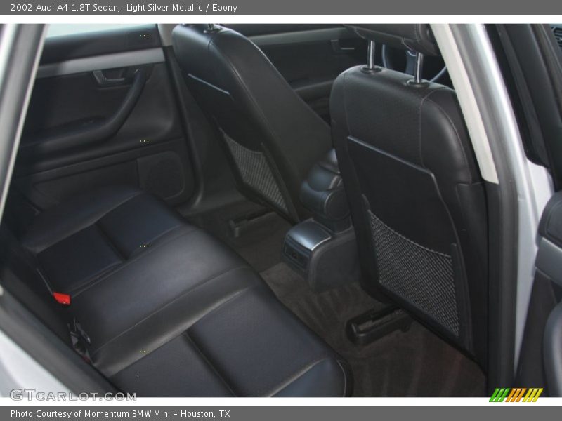 Light Silver Metallic / Ebony 2002 Audi A4 1.8T Sedan