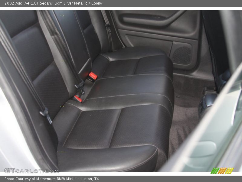 Light Silver Metallic / Ebony 2002 Audi A4 1.8T Sedan