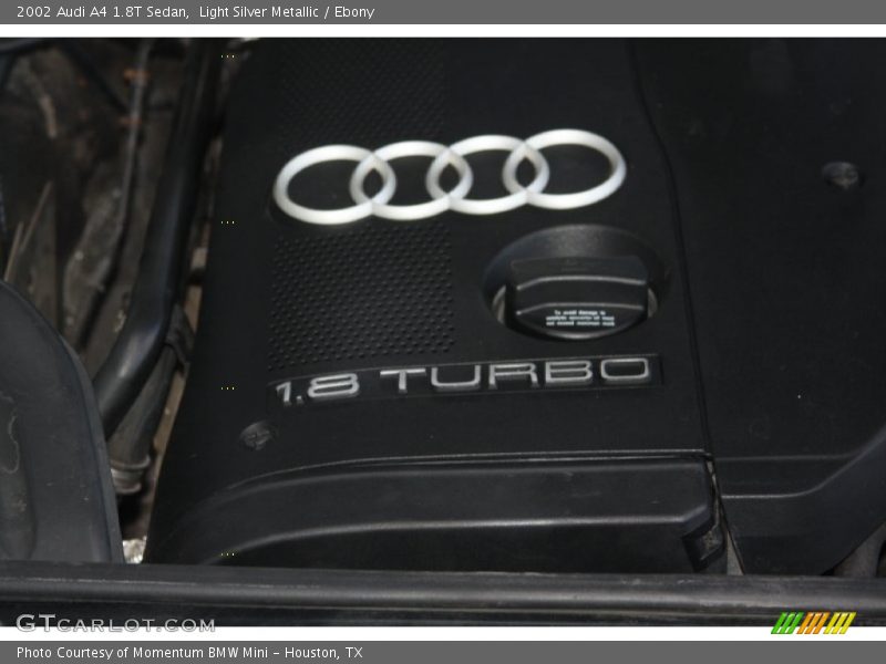  2002 A4 1.8T Sedan Engine - 1.8L Turbocharged DOHC 20V 4 Cylinder