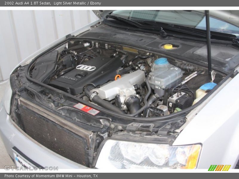  2002 A4 1.8T Sedan Engine - 1.8L Turbocharged DOHC 20V 4 Cylinder