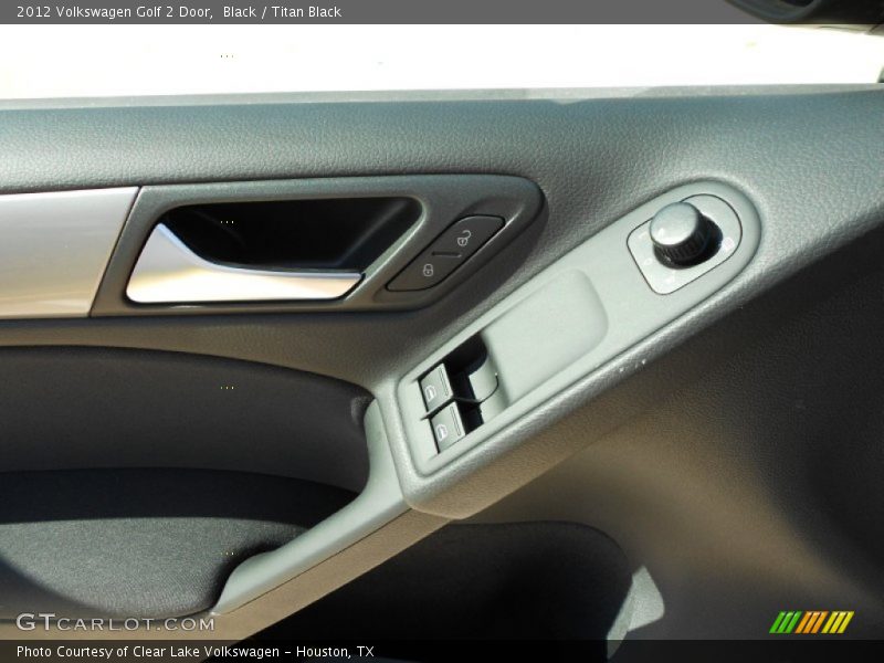 Black / Titan Black 2012 Volkswagen Golf 2 Door