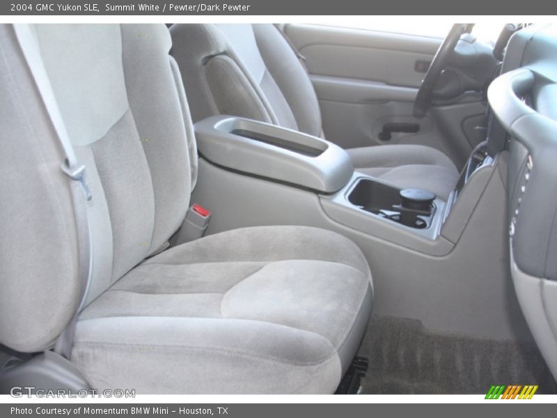 Summit White / Pewter/Dark Pewter 2004 GMC Yukon SLE