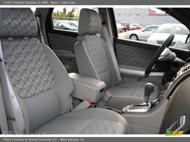 Black / Light Gray 2008 Chevrolet Equinox LS AWD