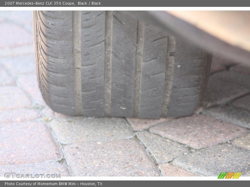 Black / Black 2007 Mercedes-Benz CLK 350 Coupe