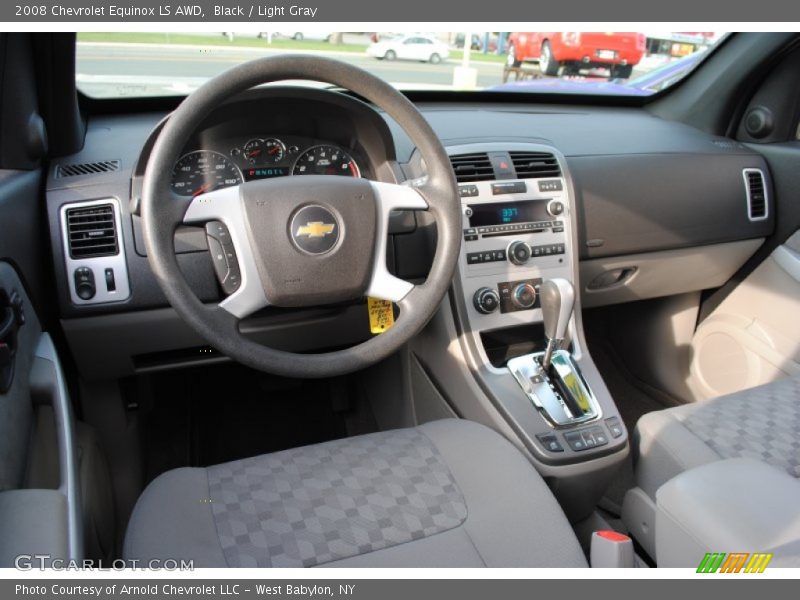Black / Light Gray 2008 Chevrolet Equinox LS AWD