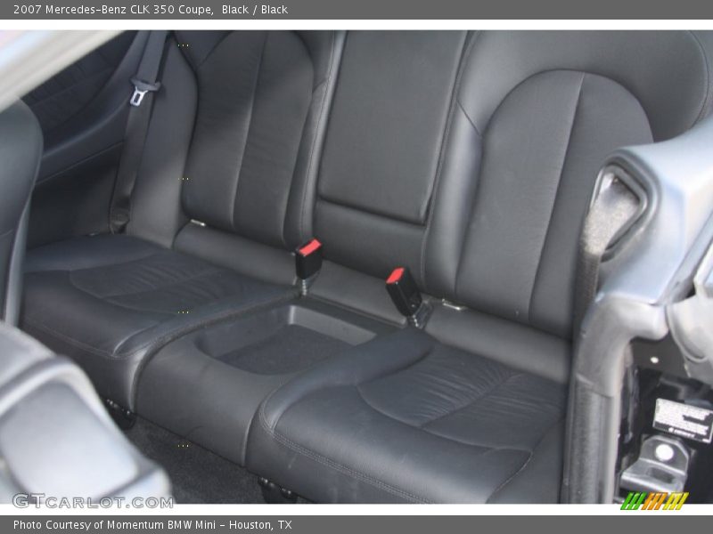Black / Black 2007 Mercedes-Benz CLK 350 Coupe