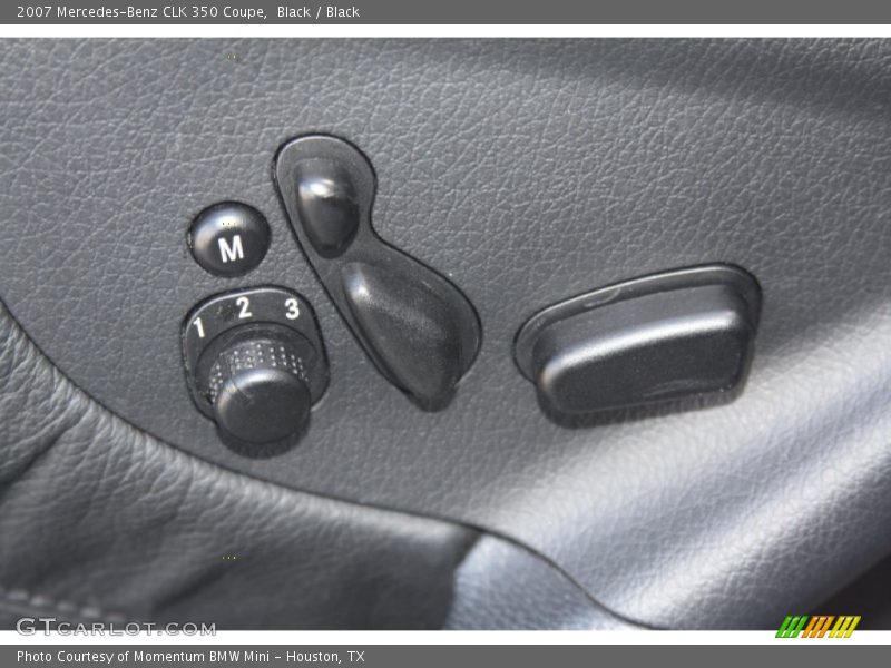 Black / Black 2007 Mercedes-Benz CLK 350 Coupe