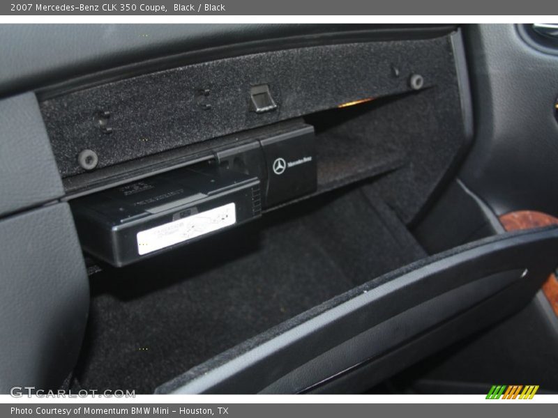 Black / Black 2007 Mercedes-Benz CLK 350 Coupe