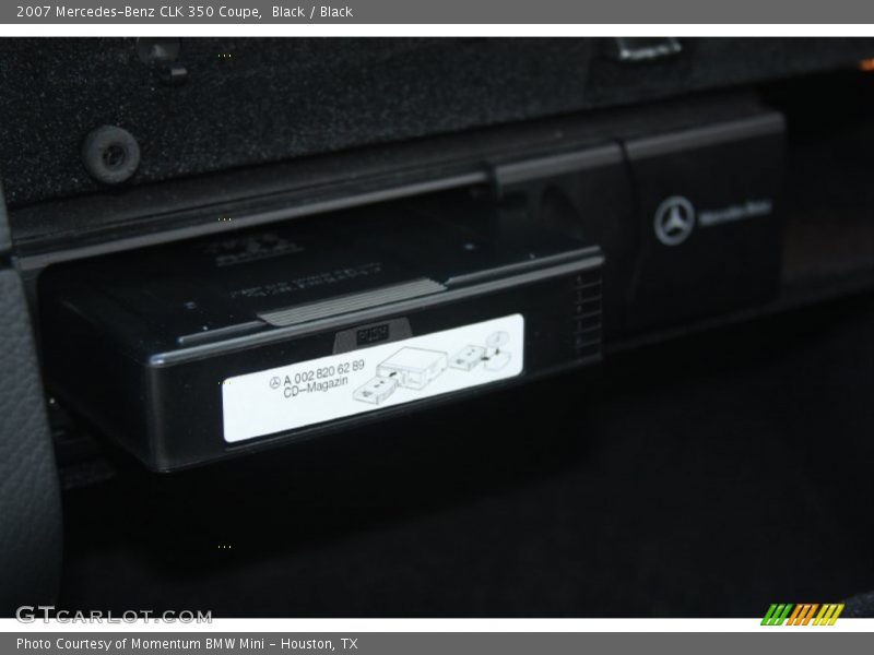Black / Black 2007 Mercedes-Benz CLK 350 Coupe
