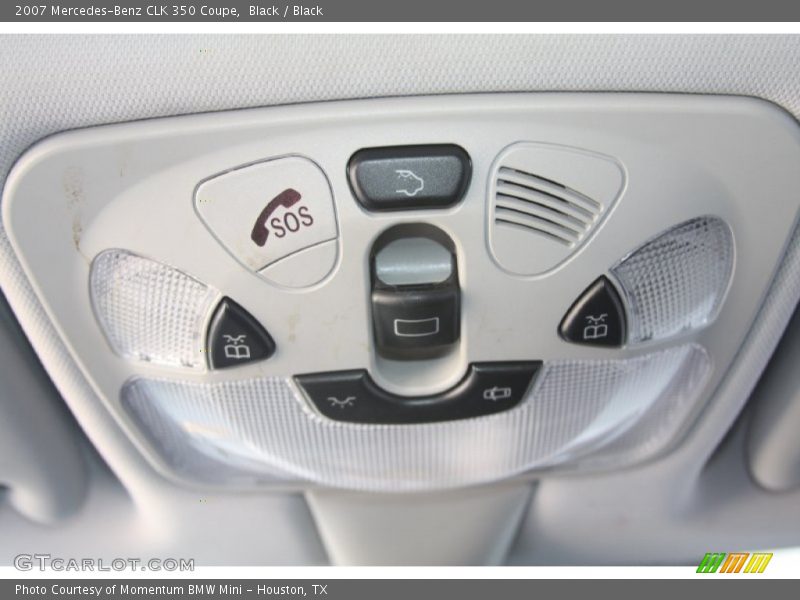 Black / Black 2007 Mercedes-Benz CLK 350 Coupe