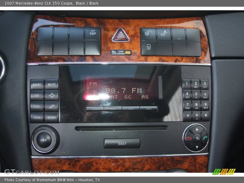 Black / Black 2007 Mercedes-Benz CLK 350 Coupe